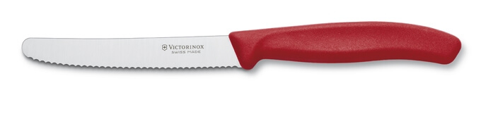 Victorinox nůž na rajčata červený